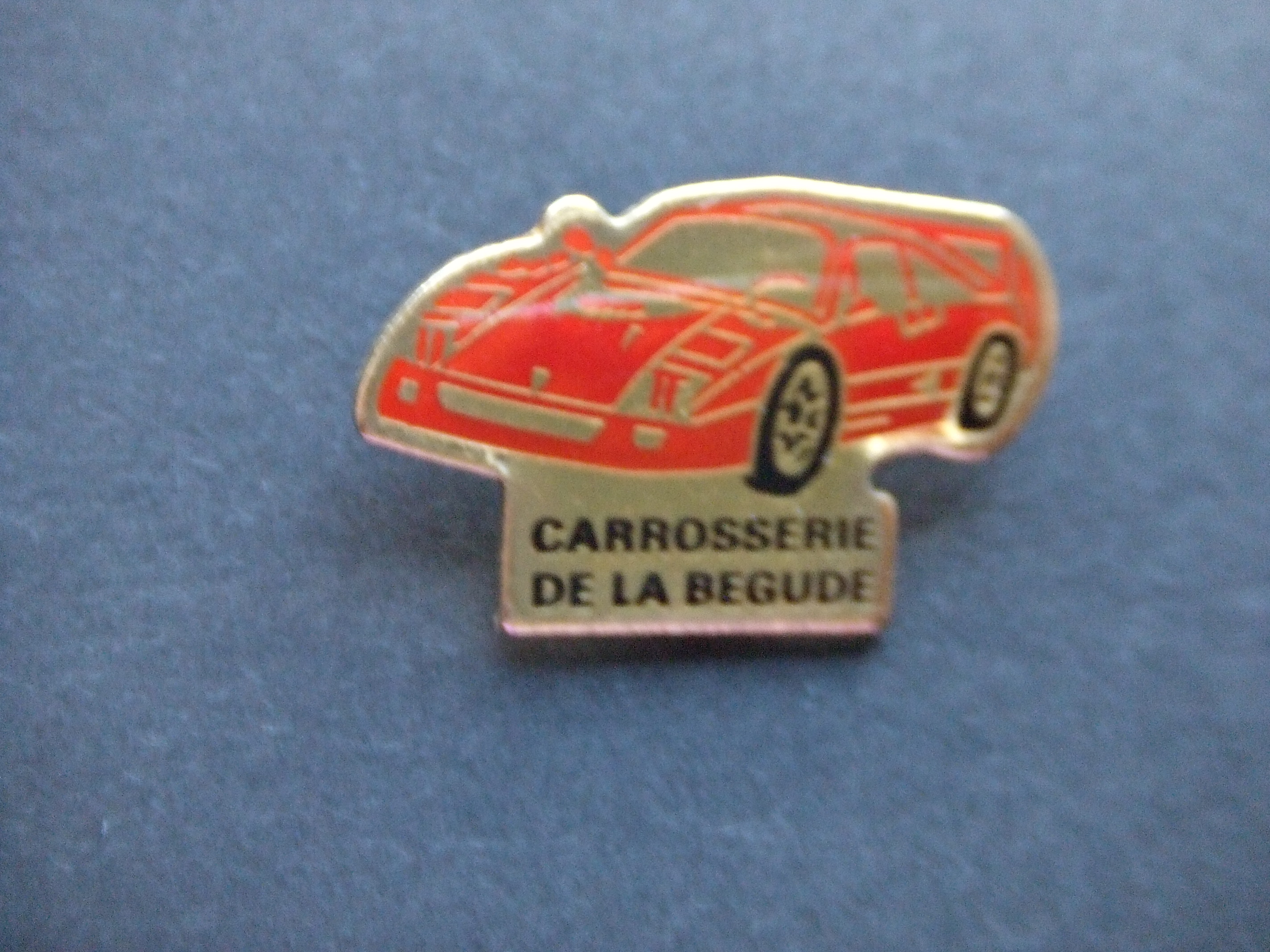 Ferrari F40 sportwagen rood